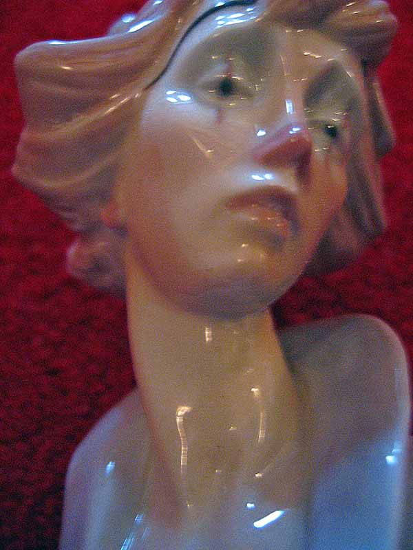 Lladro Clown Figure Repair - After