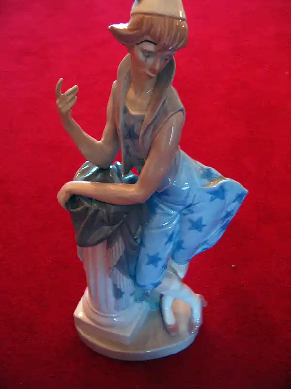 Lladro Clown Figure Repair - After