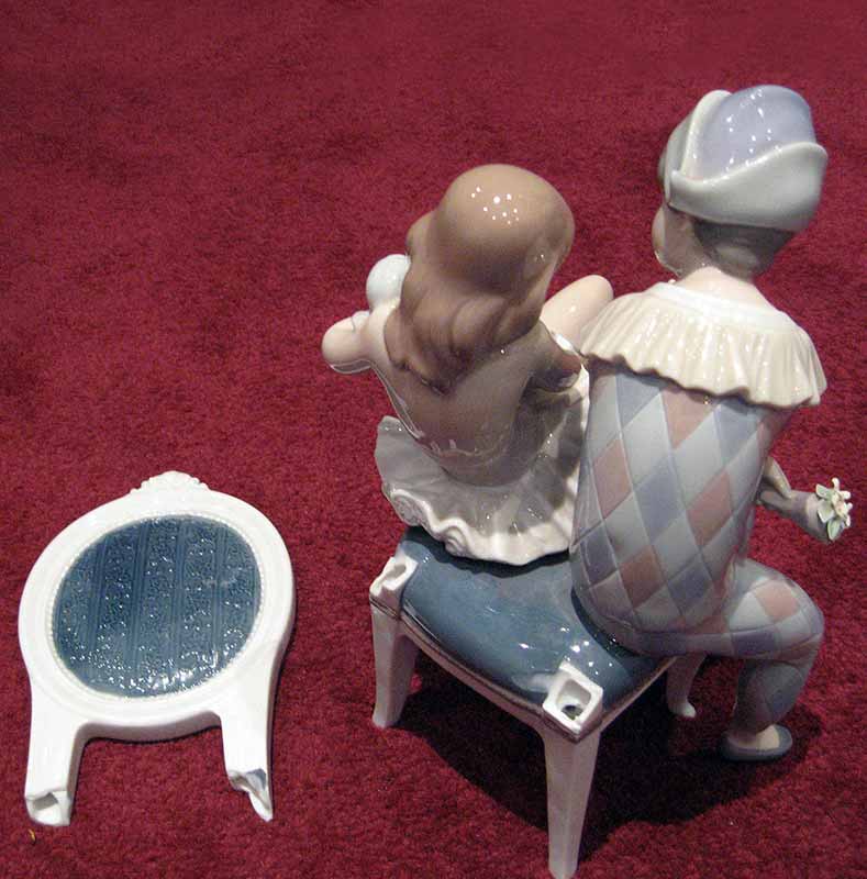 Lladro Figurine Repair - Before