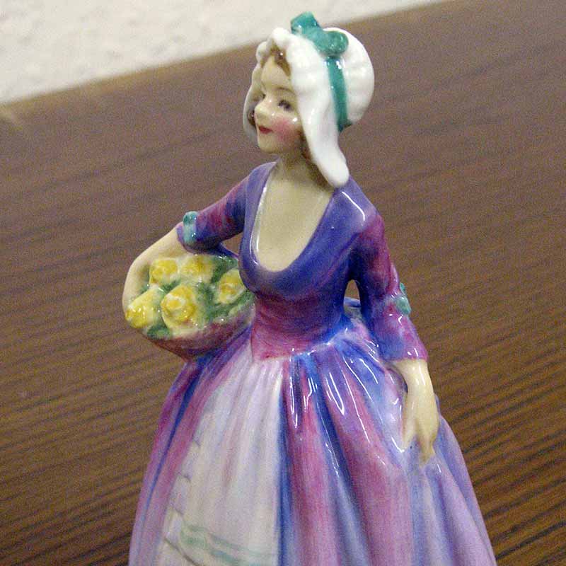 Royal Doulton 'Janet' Figurine Repair - After