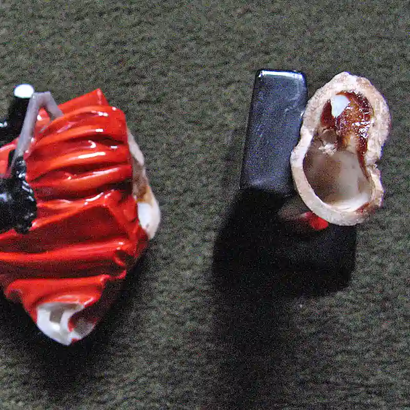 Royal Doulton 'Mephisto' Figurine Repair - Before